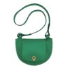 Jade Green Satchel Clutch